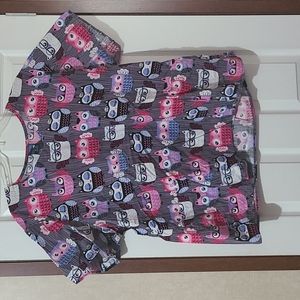 Zoe & Chloe scrub top